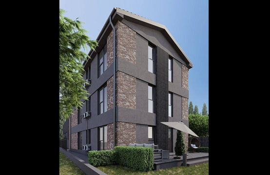 House under reconstruction in a developed area of Tivat