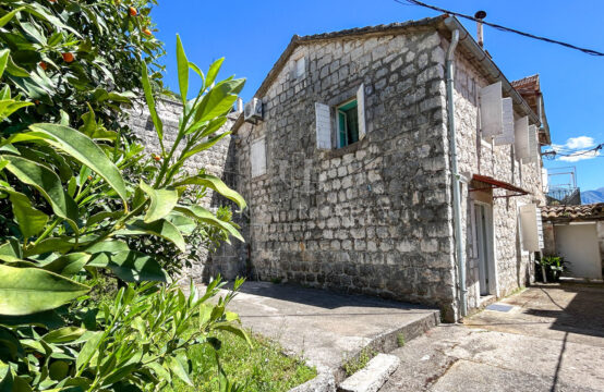 Stone house in the center of Perast