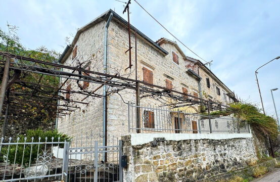 Old stone villa on the seashore