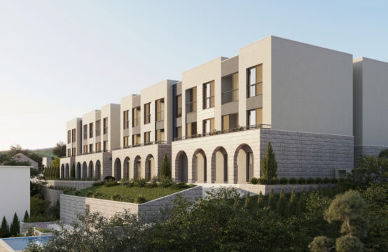 Apartments in a new complex with a swimming pool and sea views