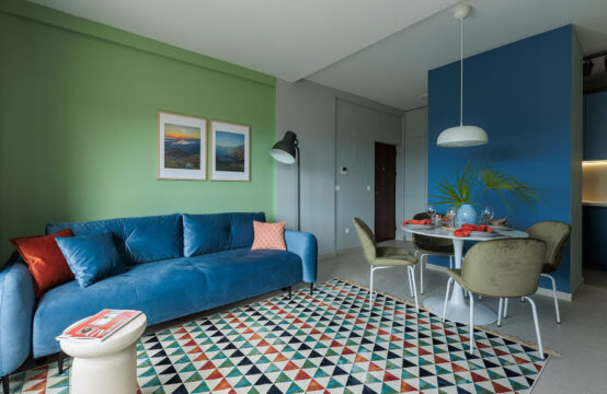 Квартира с одной спальней с панорамным видом