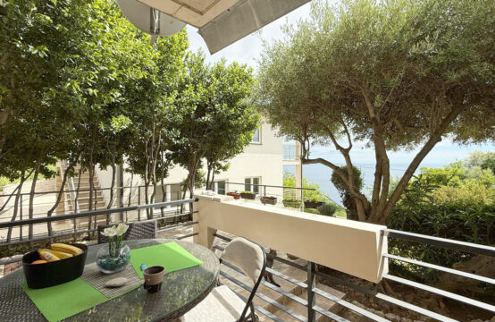 Two-bedroom apartment with a large terrace and courtyard